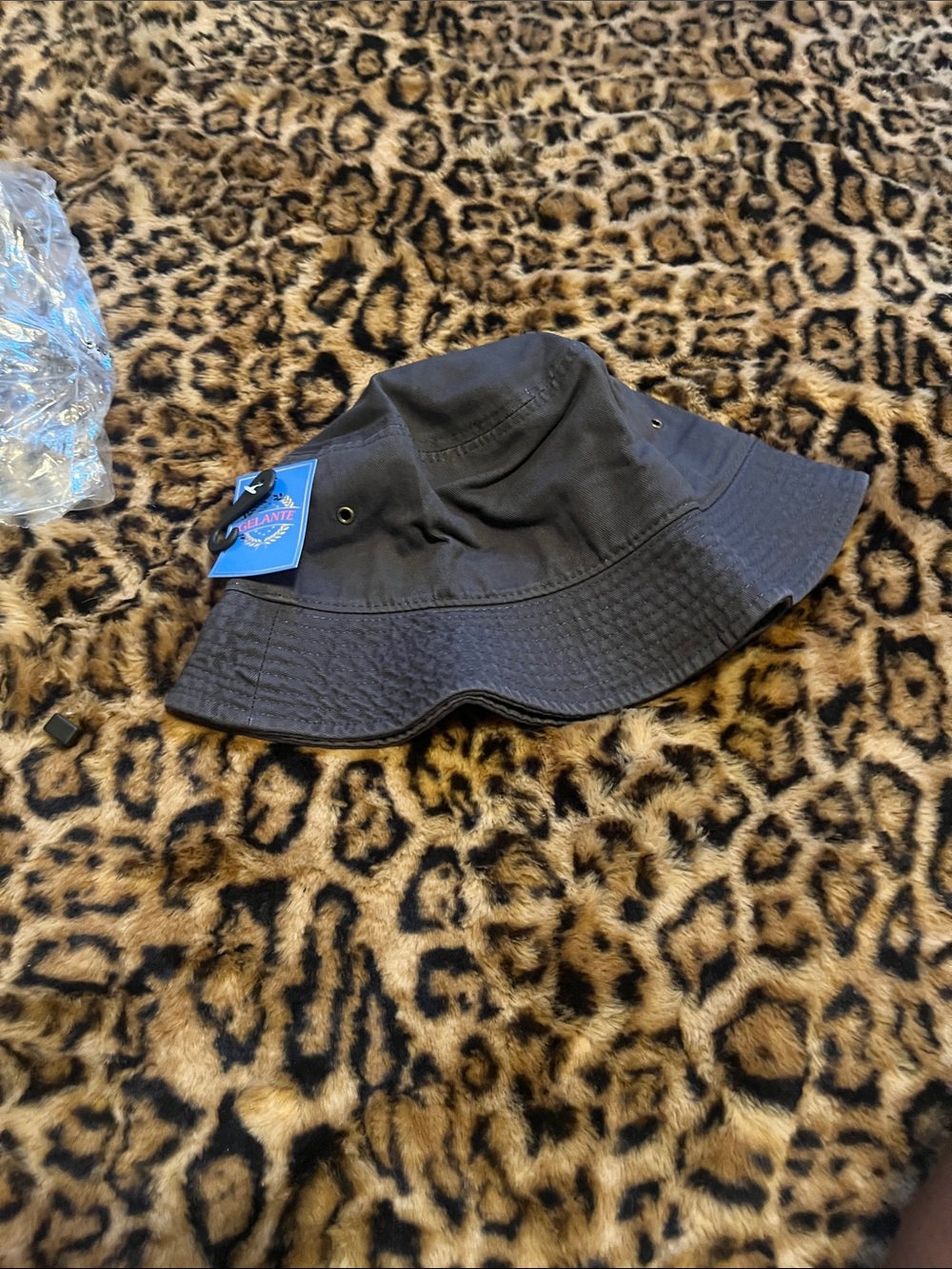 Polo by Ralph Lauren Navy Bucket Hat with Vent Eyelets
